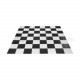Поле шахматное пластиковое большое 3,2x3,2 м